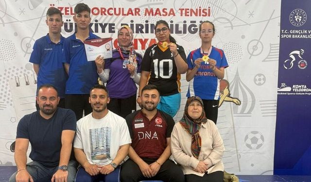 Afyonlu özel sporculardan büyük başarı
