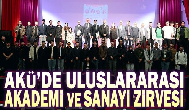 AKÜ’de Uluslararası Akademi ve Sanayi Zirvesi