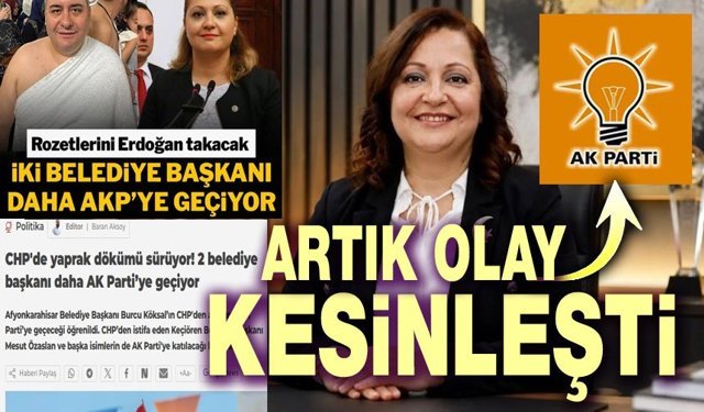 Burcu Köksal'ın AK Parti'ye geçişi kesinleşti
