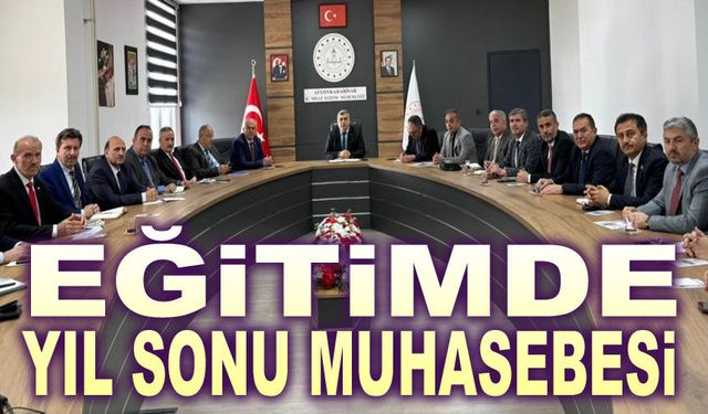 Eğitimde Yıl Sonu Muhasebesi