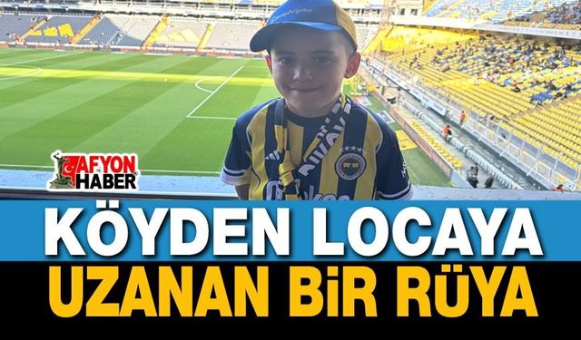 Afyonlu "Talisca Emin" Hayaline Kavuştu!