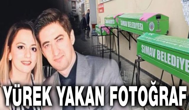 Yürek yakan fotoğraf: Aile toprağa verildi
