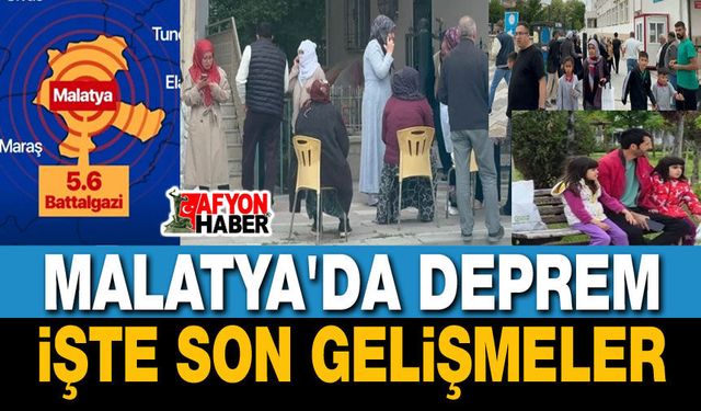 Malatya'daki deprem korkuttu: İşte son açıklamalar!..