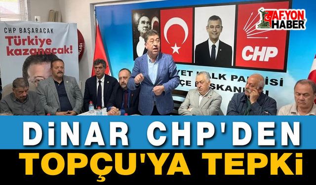 CHP’den Topçu’ya Tepki: "Emanete İhanet Edilmiştir"