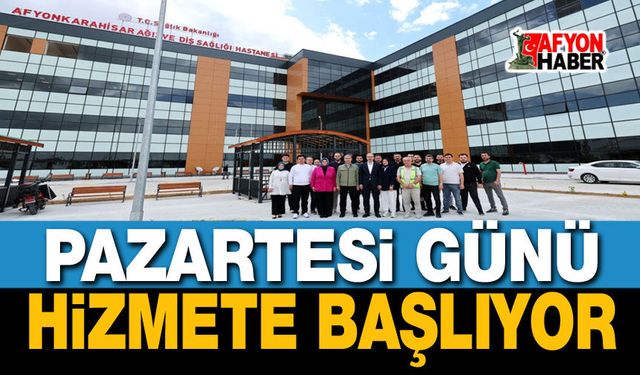 Pazartesi hizmete başlıyor!..