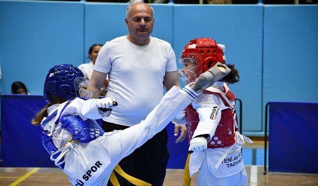 Tekvando miniklerde şampiyonlar belli oldu
