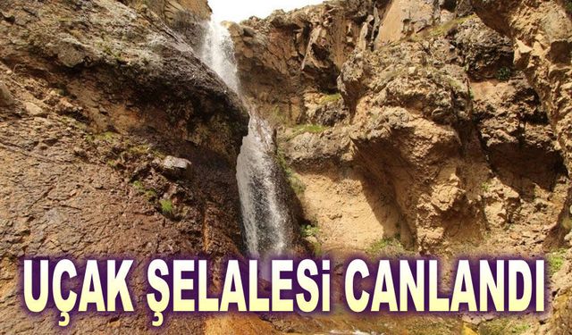 Su seviyeleri yükseldi, Uçak Şelalesi canlandı