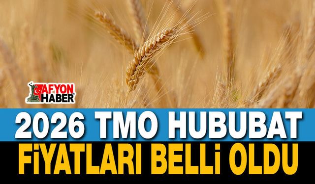 2026 TMO Hububat Fiyatları Belli Oldu