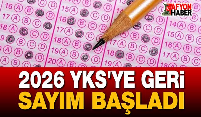 2026 YKS'ye Geri Sayım Başladı