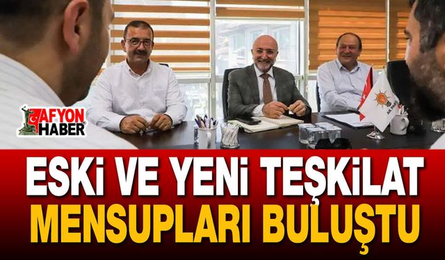 AK Parti Afyon’da Teşkilat Uzmanları Buluşması