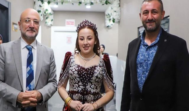 Başkan Şahin, şehit kızının düğün törenine katıldı