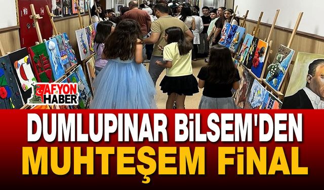 Afyon Dumlupınar BİLSEM'den muhteşem final!..