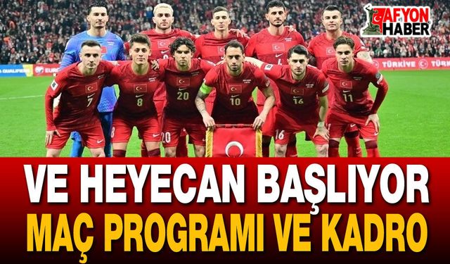Türkiye'nin Dünya Kupası heyecanı!.. İşte maç programı