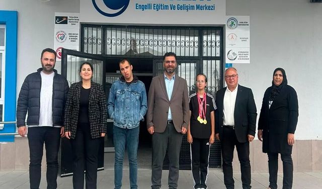 Afyon’da Özel Sporculara Anlamlı Ziyaret