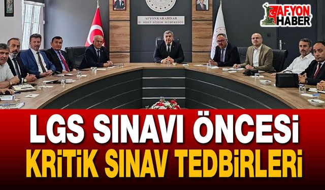 LGS Sınavı Öncesi Kritik Sınav Tedbirleri