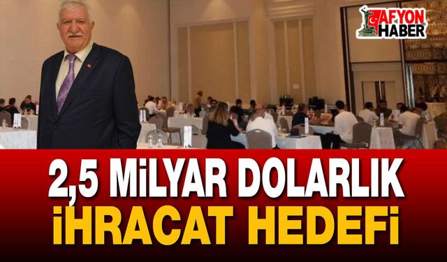 Afyon Blok Mermer Fuarı'na Katılımda %35 Artış