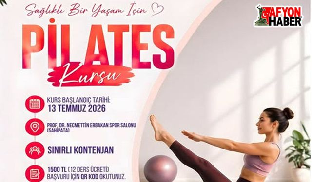 Necmettin Erbakan Spor Salonu’nda Pilates Kursu Başlıyor!