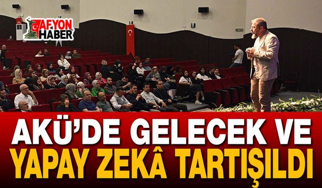 Prof. Dr. Ahmet Dağ AKÜ’de Konuştu