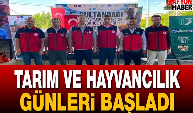 Sultandağı Tarım ve Hayvancılık Fuarı Açıldı