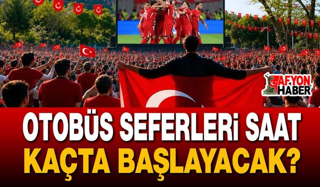 Pazar Günü Toplu Taşıma Saatleri Değişti