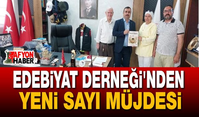 Edebiyat Derneği'nden Yeni Sayı Müjdesi