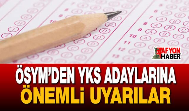 YKS Maratonu Başlıyor