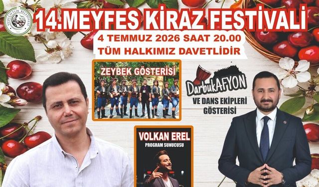 14. MEYFES Kiraz Festivali Başlıyor!