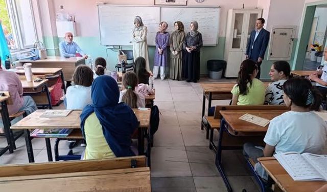 İl Müftüsü Lütfü İmamoğlu, Yaz Kur'an Kursu Öğrencileriyle Buluştu