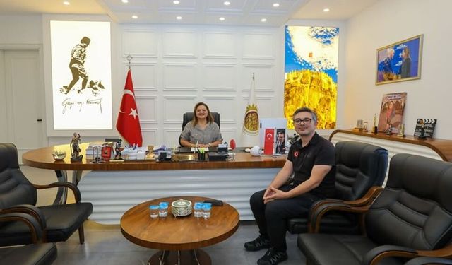 Başkan Köksal ve Müdür Altındal Bir Araya Geldi