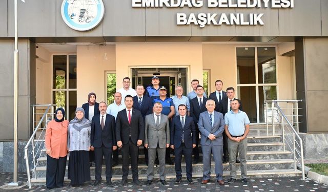 Kaymakam Topaca’dan Başkan Koyuncu’yu Ziyaret Etti