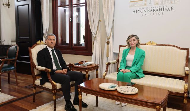 Başsavcı Vekili Betül Gündüz Vali Aktaş’a Ziyaret