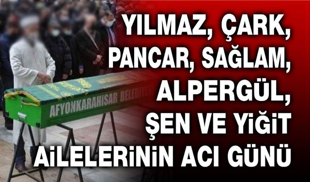 Afyonkarahisar vefat haberleri