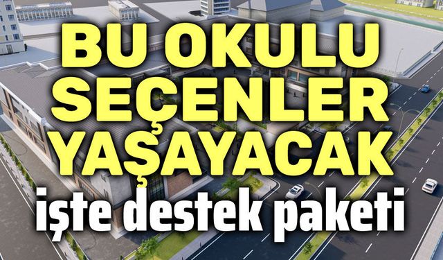 Ahmet Ömer Kocaşaban Fen Lisesi'ni tercih edenlere özel imkanlar!..