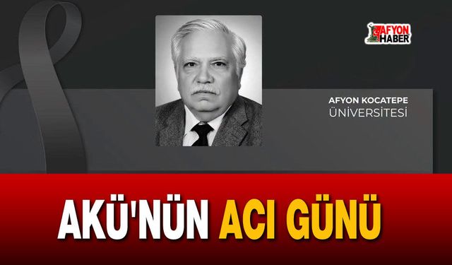 AKÜ'nün acı günü!..
