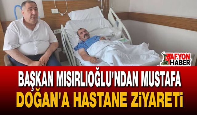 İYİ Parti Afyonkarahisar Teşkilatından Hastanede Dayanışma Ziyareti