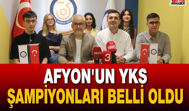 Afyon'un YKS Şampiyonları Belli Oldu