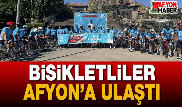 Şehit Ömer Halisdemir Bisiklet Turu Afyonkarahisar’da