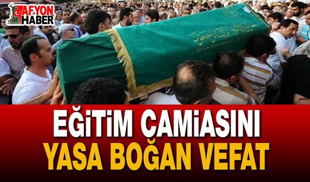 Miraç Sünnetçi: "Eğitim Camiamızın Başı Sağ Olsun"
