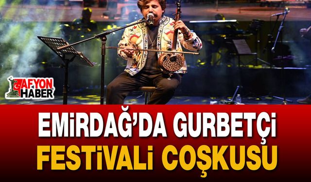 Emirdağ’da Gurbetçi Festivali coşkusu: Uğur Önür ile başladı