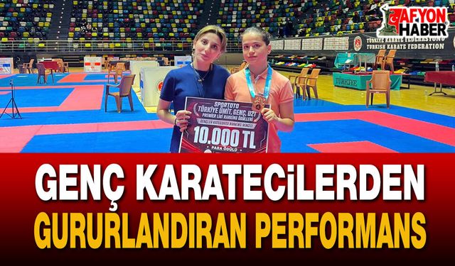 Afyonlu Karatecilerden Büyük Gurur: Zeynep Yurt Dünya Şampiyonası’na Gidiyor