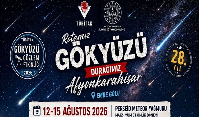 TÜBİTAK Gökyüzü Gözlem Etkinliği Başvuruları Başladı