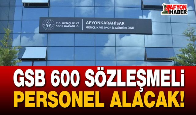 2026 GSB Personel Alımı Ne Zaman Bitiyor?