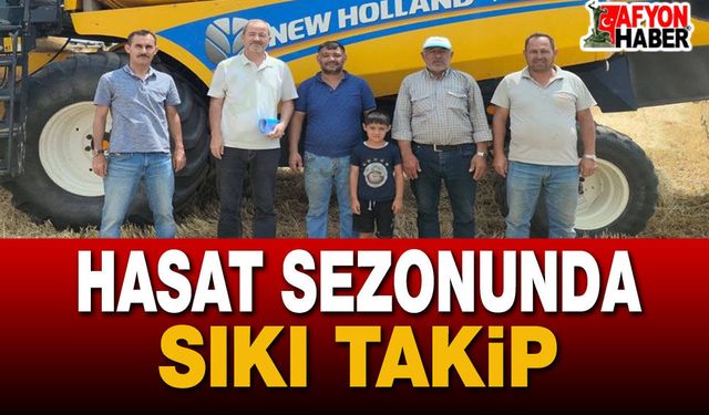 Tarım Müdürlüklerinden Biçerdöverlere Hasat Kontrolü