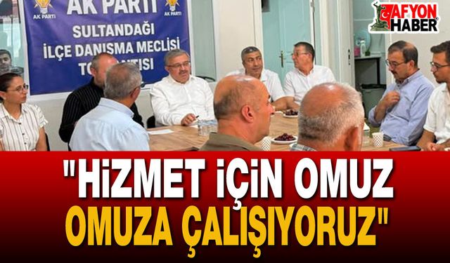 Sultandağı’nda AK Parti Gündemi: Çalışmalar Masaya Yatırıldı