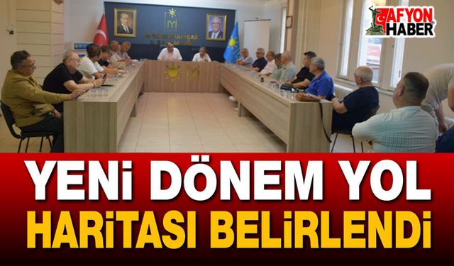 İYİ Parti Afyon İl Yönetimi Toplandı