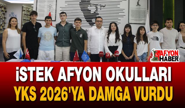 İstek Afyon Okulları Yks 2026'ya Damga Vurdu