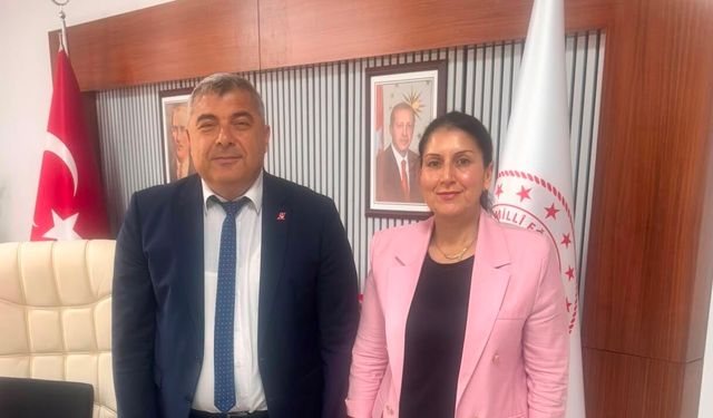 Konfederasyon Başkanından Müdür Sünnetçi'ye Ziyaret