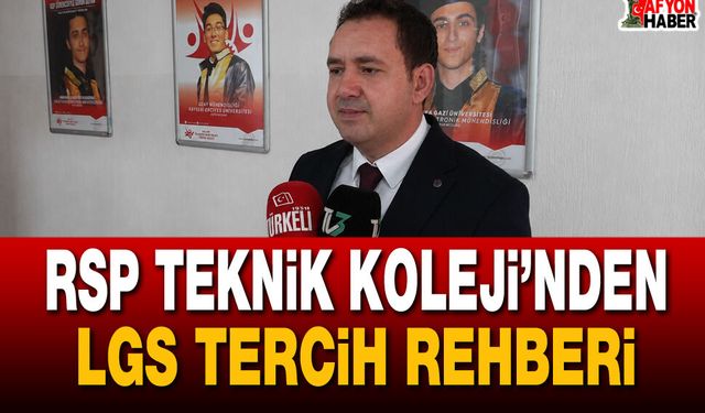 RSP Teknik Koleji’nden LGS Tercih Rehberi