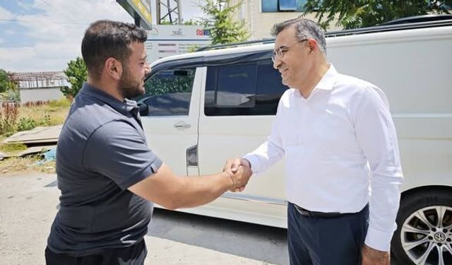 Milletvekili Arslan, Esnafın Yanında