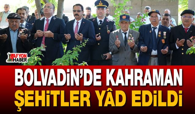 Bolvadin’de 15 Temmuz Anma Programı